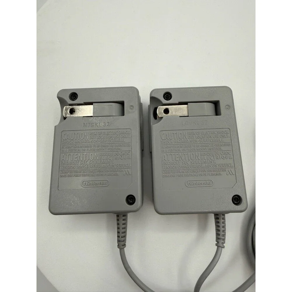 Nintendo 3DS 2DS DSi Charger OEM Official Cable Cord WAP-002 Lot of 2